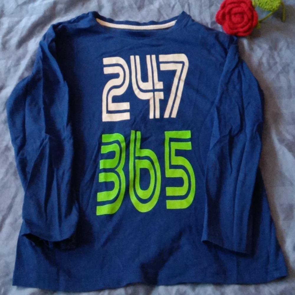 Boys "247/365" long sleeve top